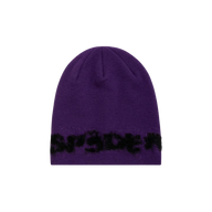 SPIDER BEANIE 'PURPLE FUZZY'