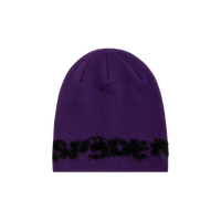 SPIDER BEANIE 'PURPLE FUZZY'