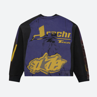 SPIDER CREWNECK 'TROMPE LOEIL BLACK'