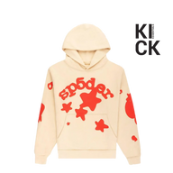 SPIDER HOODIE 'BELUGA CREAM'