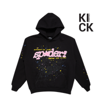 SPIDER HOODIE 'BLACK PUNK V2'