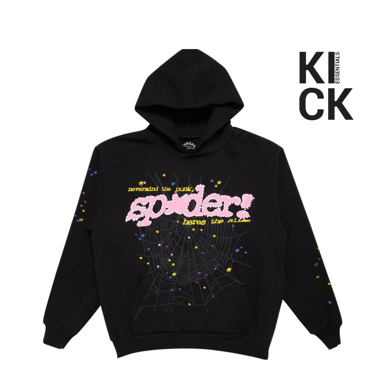 SPIDER HOODIE 'BLACK PUNK V2'