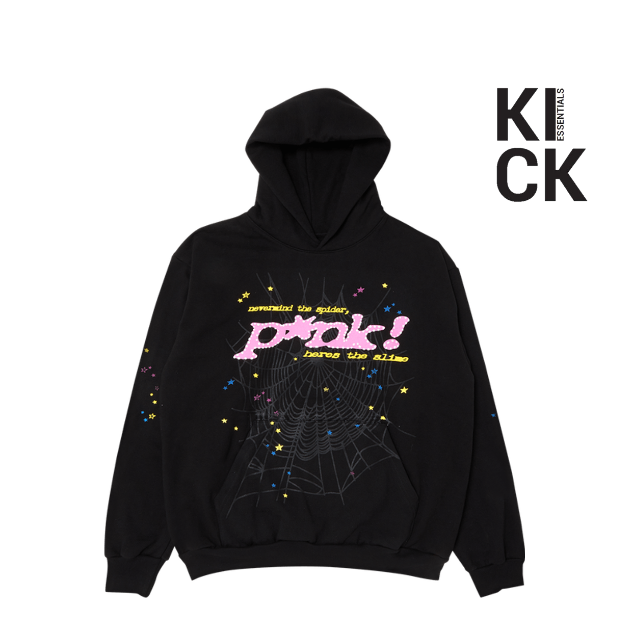 SPIDER HOODIE 'BLACK PUNK'