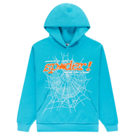 SPIDER HOODIE 'PUNK V2 CYAN'