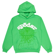 SPIDER HOODIE 'WEB SLIME GREEN'