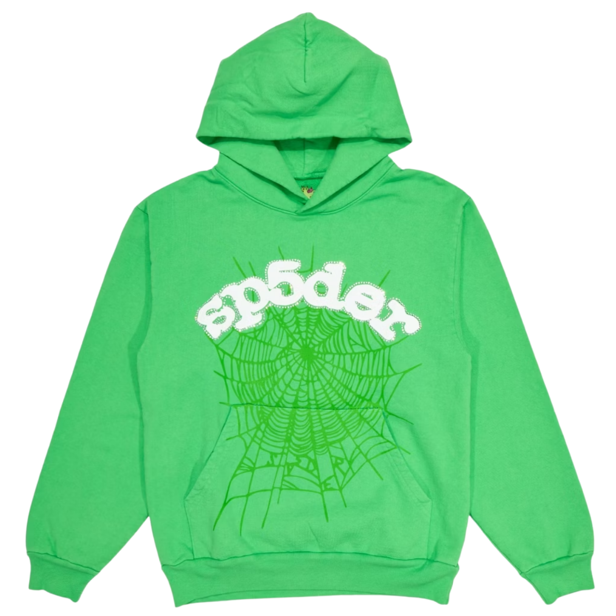 SPIDER HOODIE 'WEB SLIME GREEN'