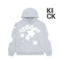 SPIDER HOODIE 'BELUGA GREY HOOD'