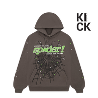 SPIDER HOODIE 'SLATE GREY PUNK'