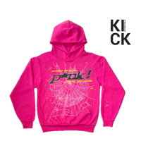SPIDER HOODIE 'PINK PUNK'