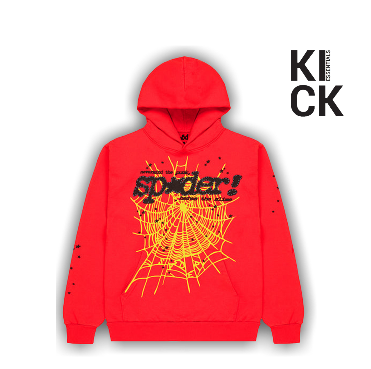 SPIDER HOODIE 'RED PUNK V2'