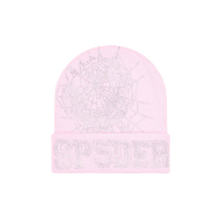 SPIDER BEANIE 'WEB PINK'