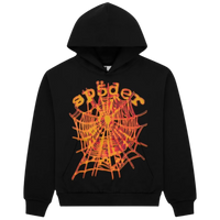 SPIDER HOODIE 'OG WEB V2 BLACK ORANGE'