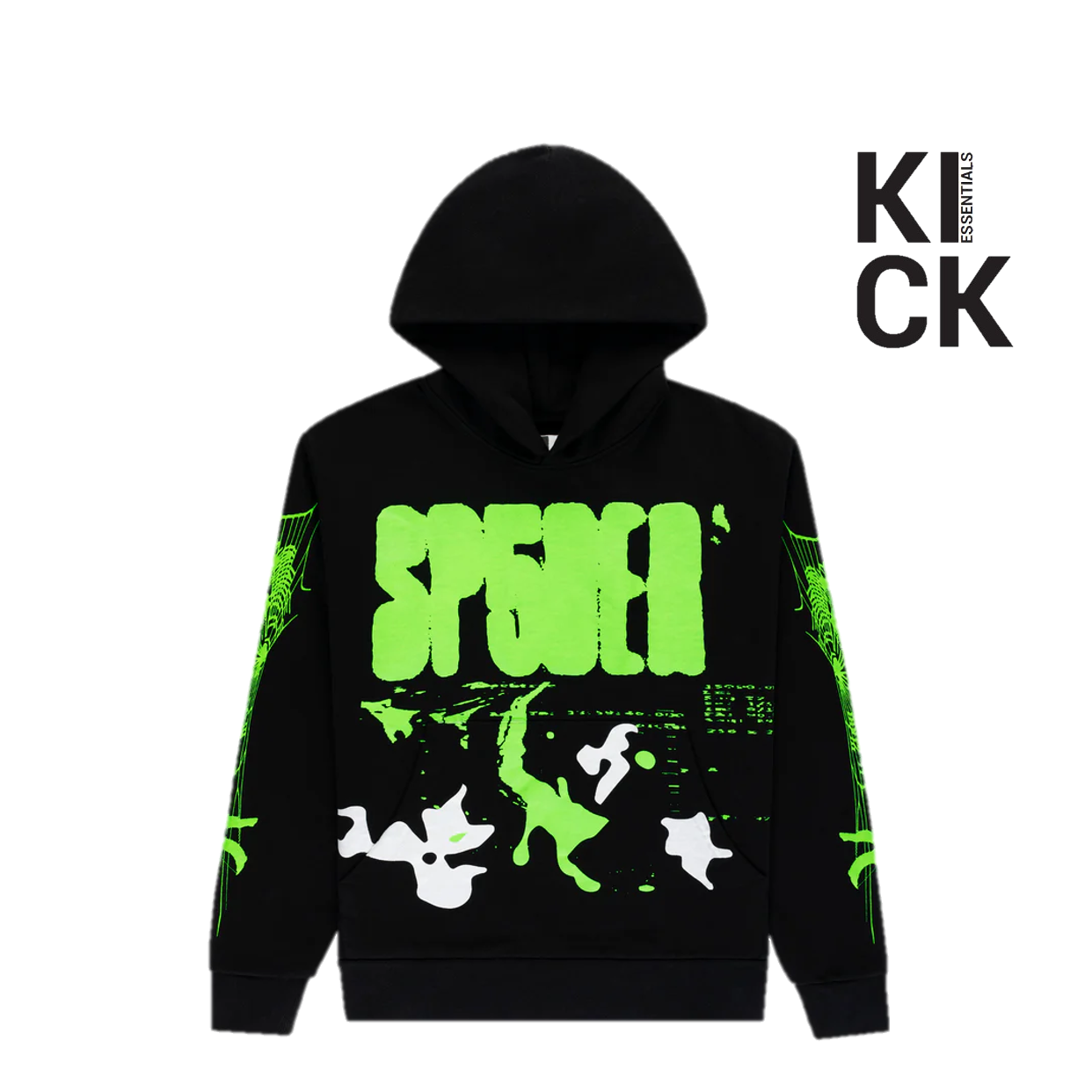 SPIDER HOODIE 'XRAY BLACK'