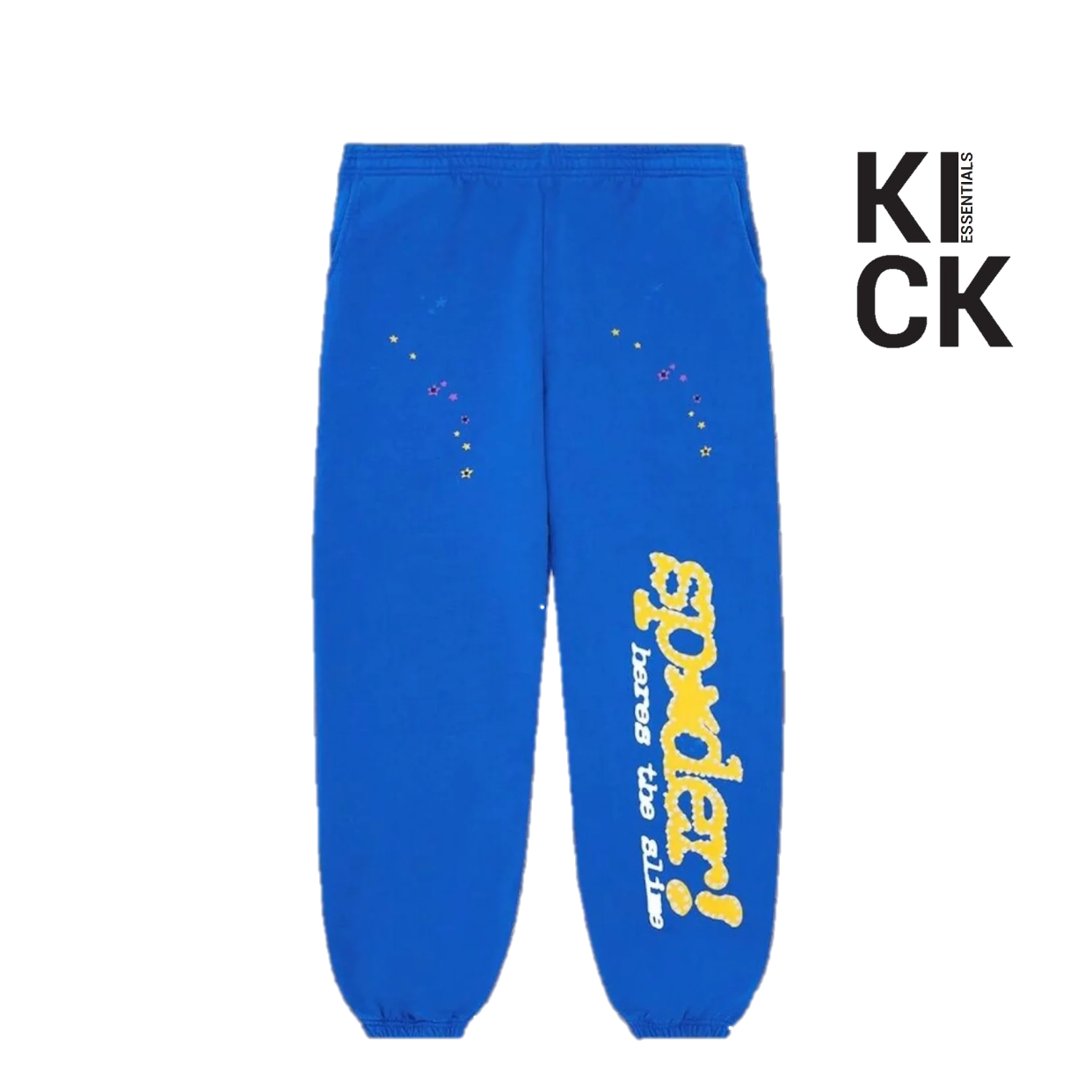 SPIDER PANT 'BELUGA BLUE YELLOW'