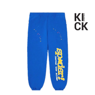 SPIDER PANT 'BELUGA BLUE YELLOW'