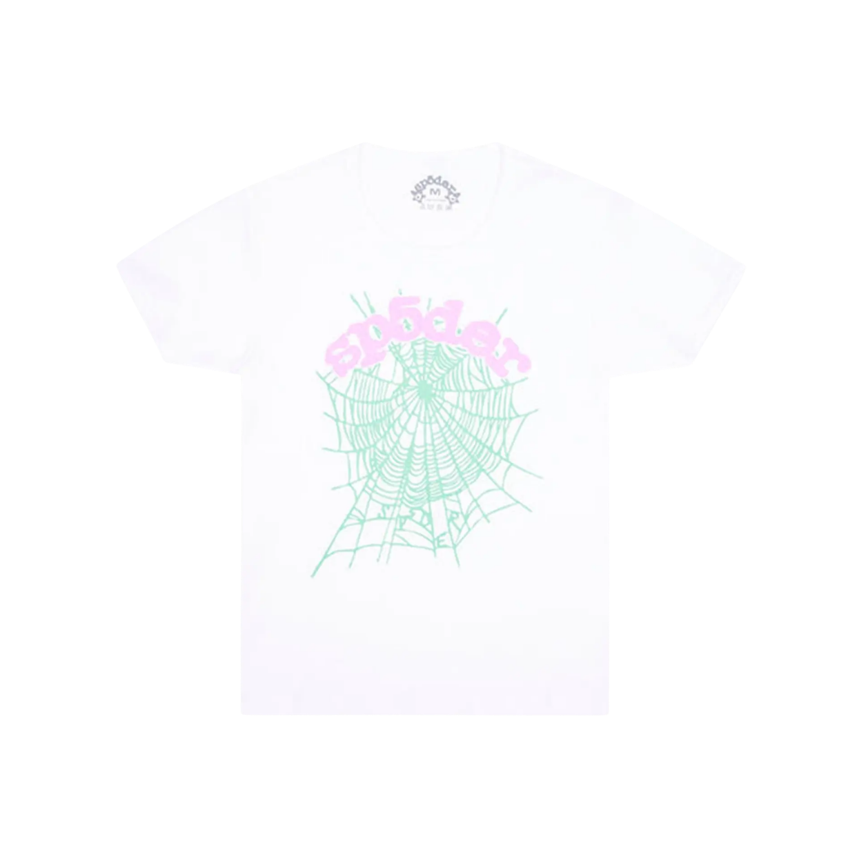 SPIDER TEE 'WEB BABY PINK'