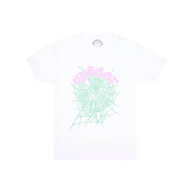 SPIDER TEE 'WEB BABY PINK'