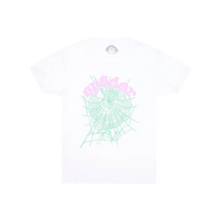 SPIDER TEE 'WEB BABY PINK'