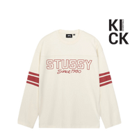 STUSSY LONGSLEEVE 'FOOTBALL BONE'