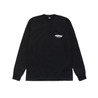 STUSSY LONGSLEEVE 'ROLLERS BLACK'