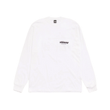 STUSSY LONGSLEEVE 'ROLLERS WHITE'