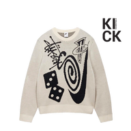 STUSSY LONGSLEEVE 'NIKE NATURAL'