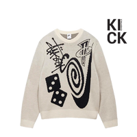 STUSSY LONGSLEEVE 'NIKE NATURAL'