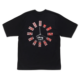 STUSSY TEE 'DICE CLOCK BLACK'