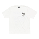 STUSSY TEE 'HIGH ROLLERS NATURAL'