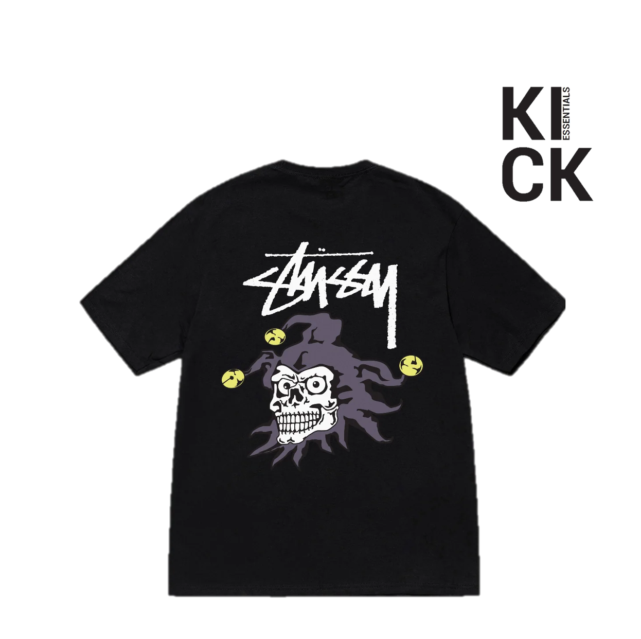 STUSSY TEE 'JOKER BLACK'