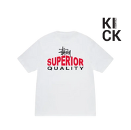STUSSY TEE 'SUPERIOR QUALITY WHITE'