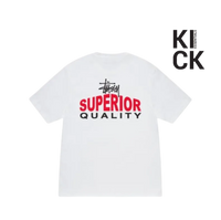 STUSSY TEE 'SUPERIOR QUALITY WHITE'