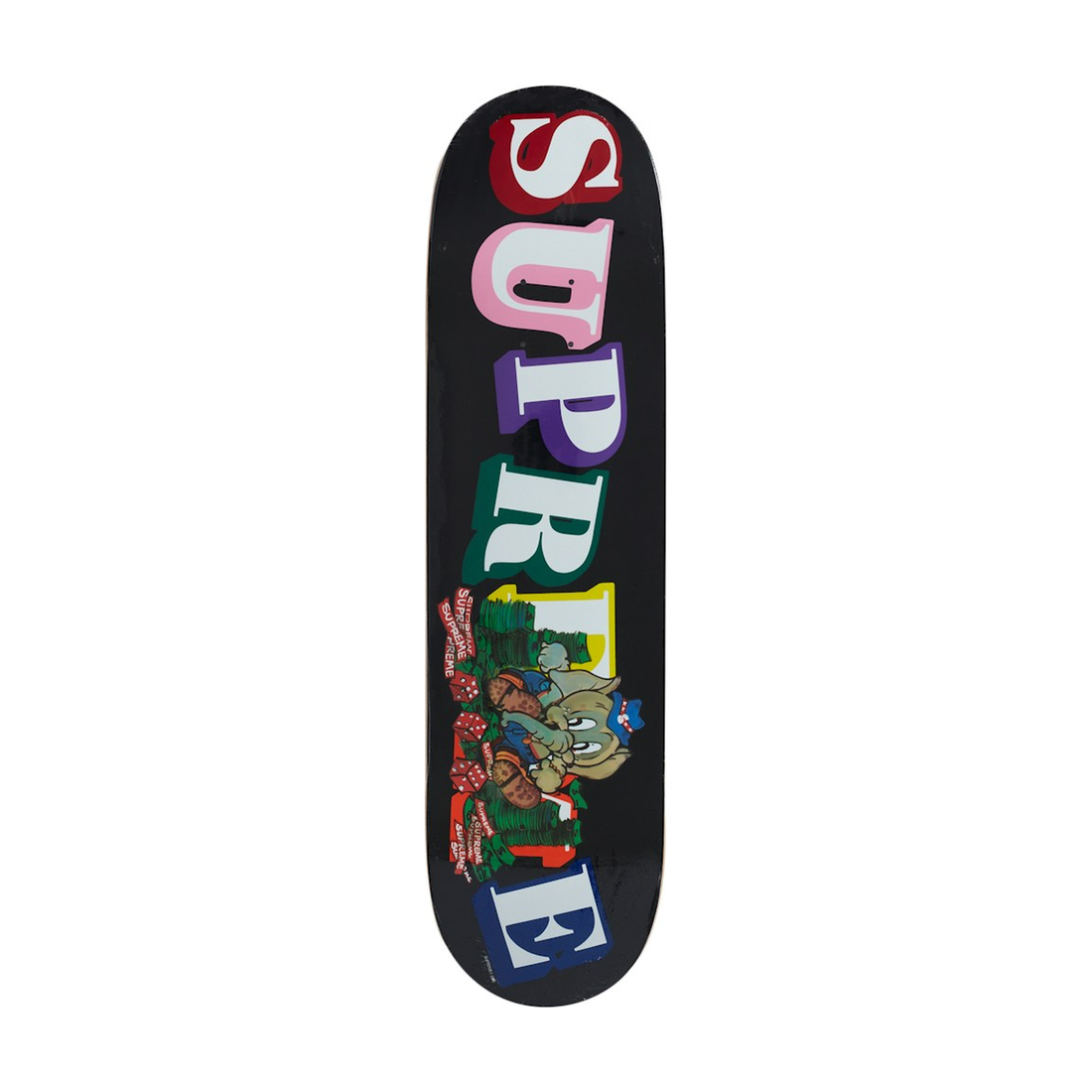 SUPREME SKATEBOARD 'ELEPHANT BLACK'