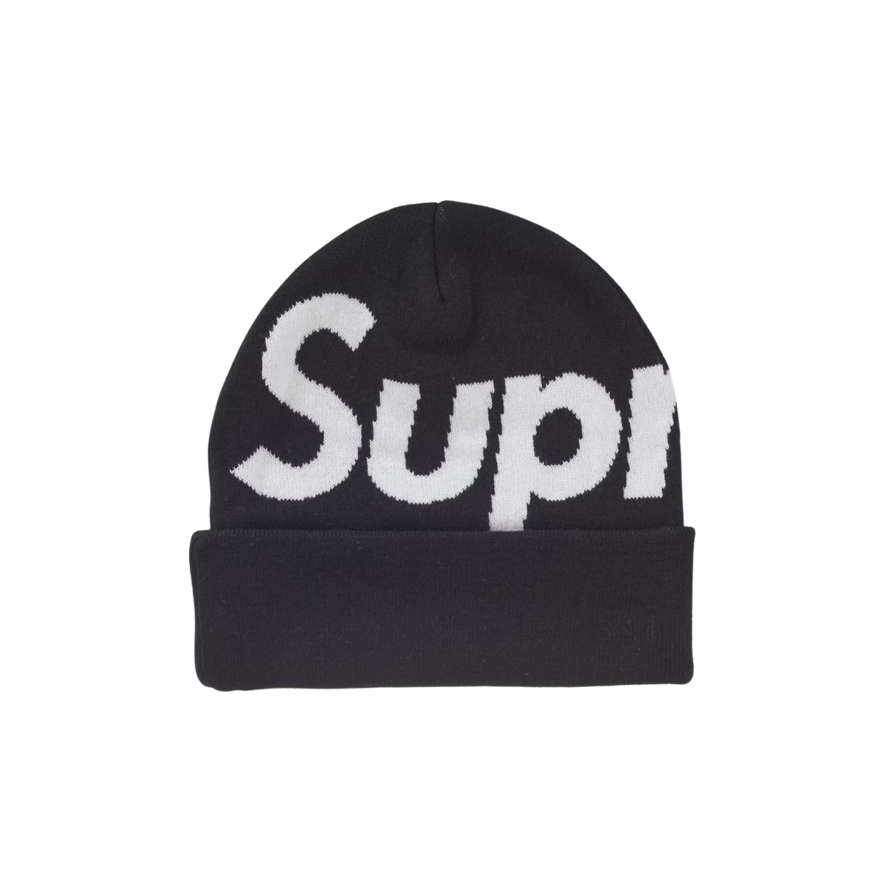 SUPREME BEANIE 'BIG LOGO BLACK'