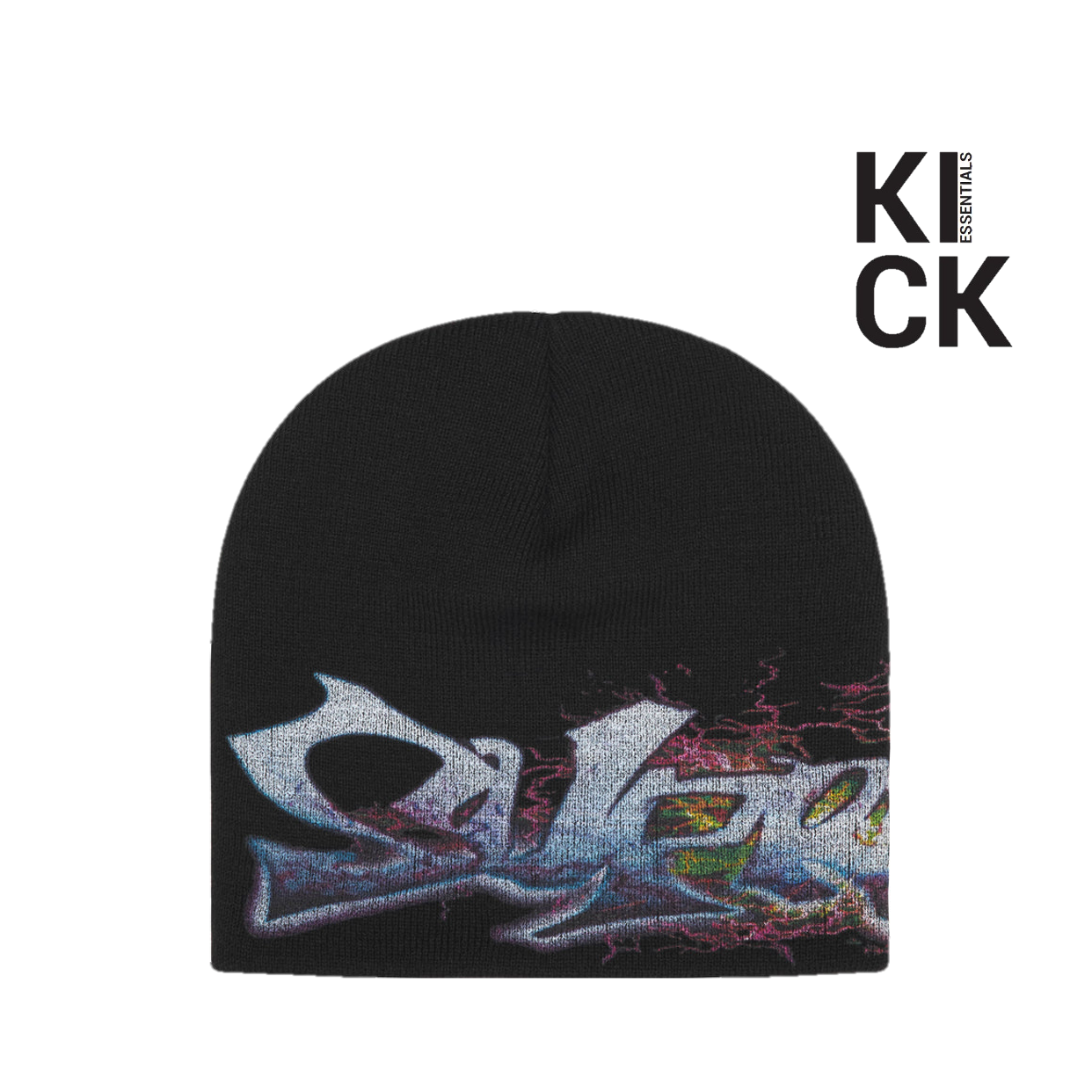 SUPREME BEANIE 'TAG BLACK (FW25)'