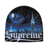 SUPREME BEANIE 'CITYSCAPE BLACK'