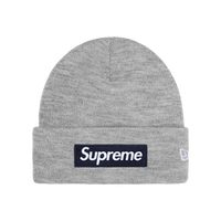 SUPREME BEANIE 'BOX LOGO FW25 GREY'