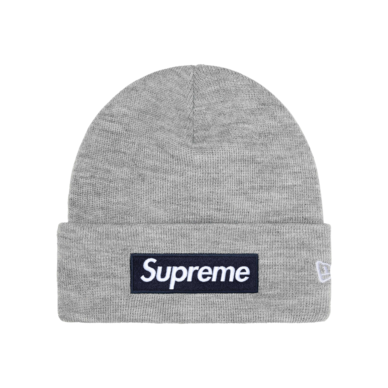 SUPREME BEANIE 'BOX LOGO FW25 GREY'
