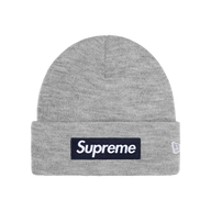 SUPREME BEANIE 'BOX LOGO FW25 GREY'