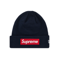 SUPREME BEANIE 'BOX LOGO FW25 NAVY'
