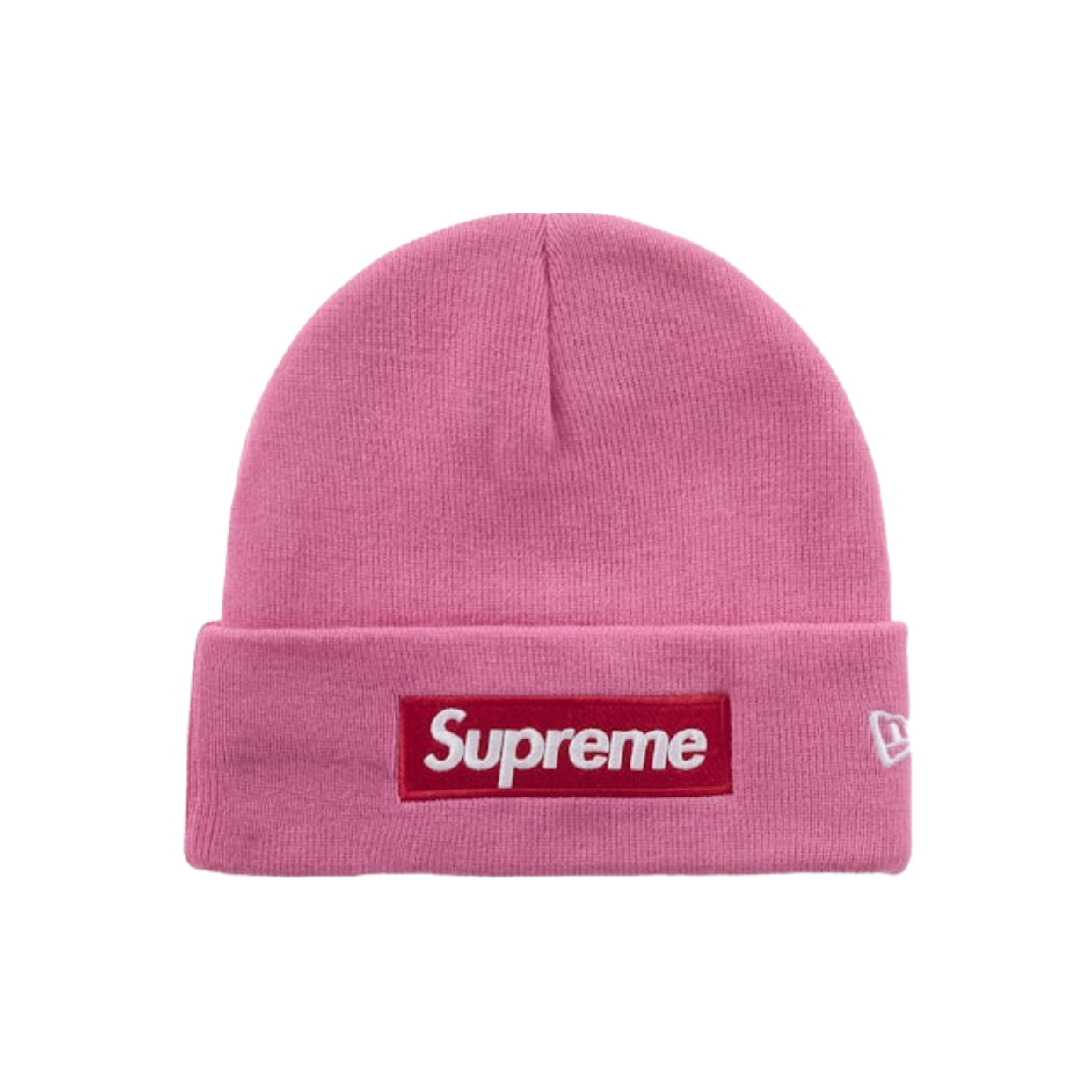 SUPREME BEANIE 'BOX LOGO FW25 PINK'