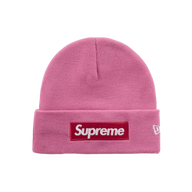 SUPREME BEANIE 'BOX LOGO FW25 PINK'
