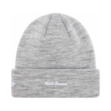 SUPREME BEANIE 'NEW ERA CAMO BOX LOGO HEATHER GREY'