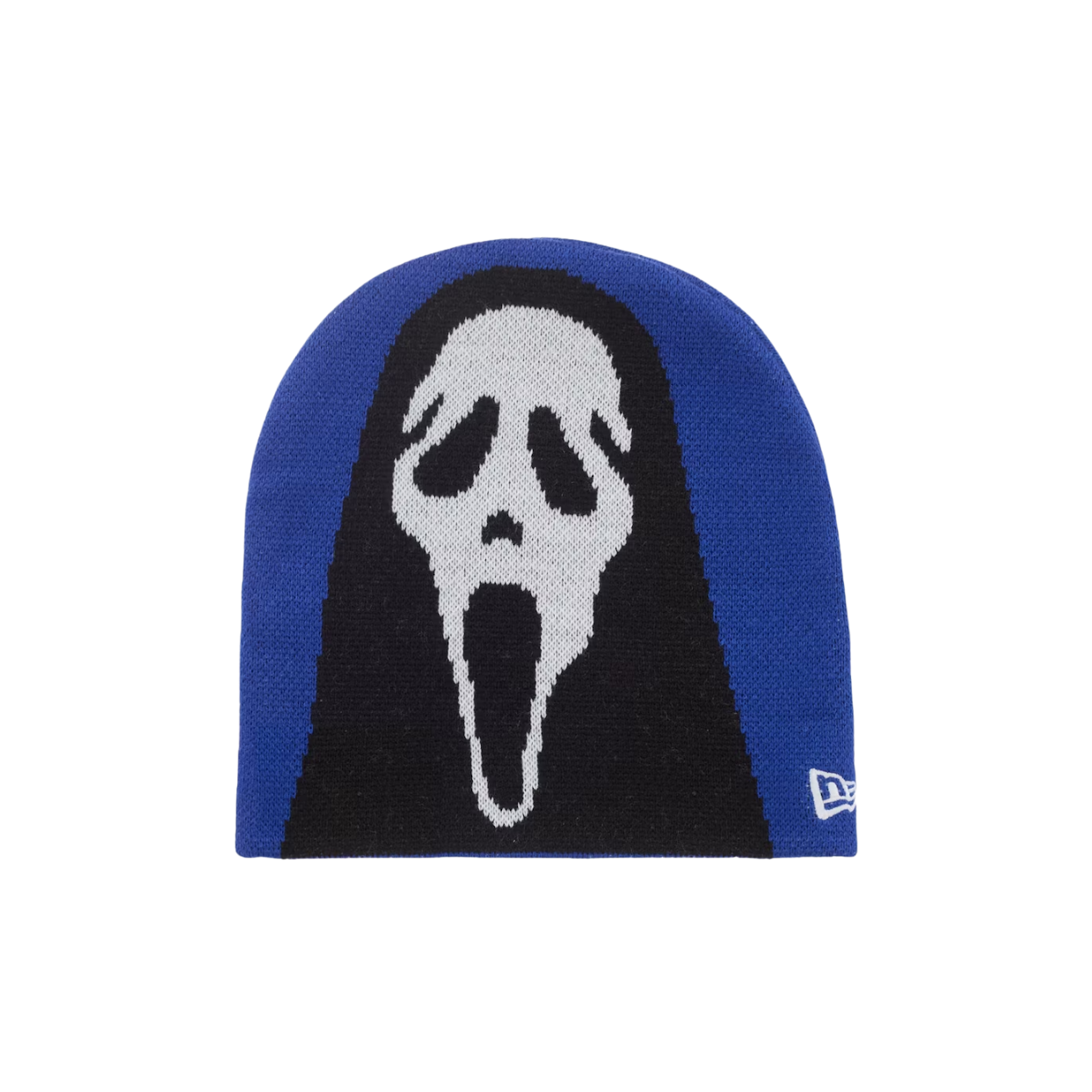SUPREME BEANIE 'NEW ERA GHOST FACE ROYAL BLUE'