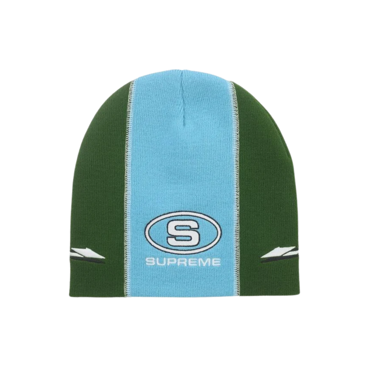 SUPREME BEANIE 'RACING PANEL GREEN'
