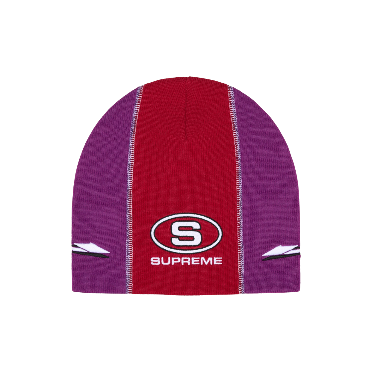 SUPREME BEANIE 'RACING PANEL RED'
