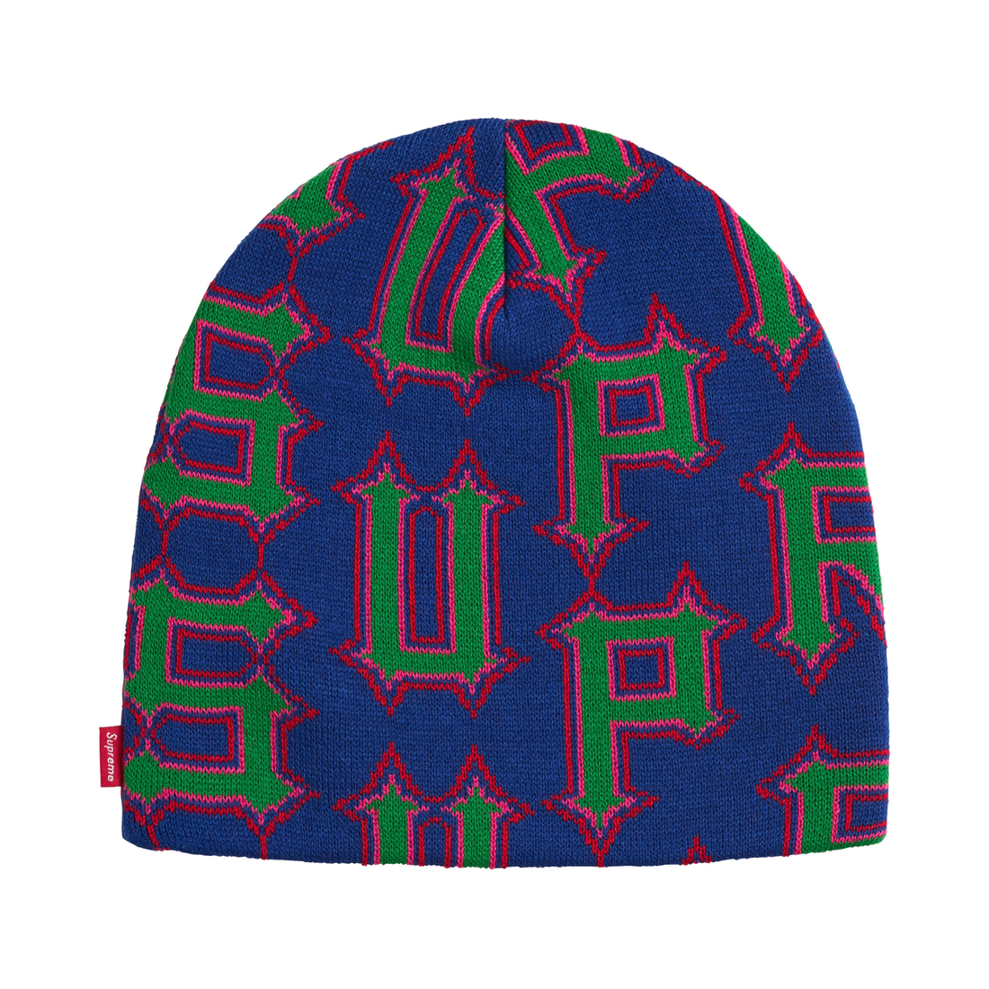 SUPREME BEANIE 'SPIKE ROYAL'