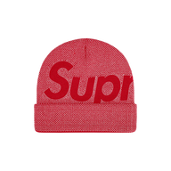 SUPREME BEANIE 'STUDDED KNOCKOUT RED'
