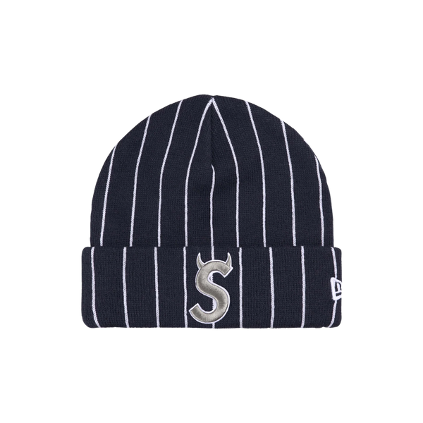 SUPREME BEANIE 'S LOGO PINSTRIPE'