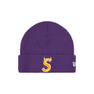 SUPREME BEANIE 'S LOGO PURPLE'